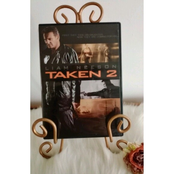 Taken 2 DVD Liam Neeson, Maggie Grace, Famke Janssen Action Chase Movie GUC - Picture 1 of 3